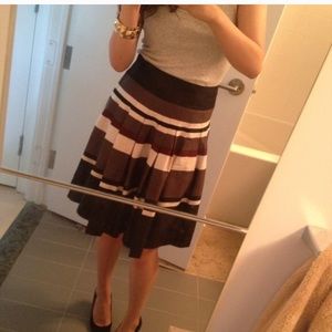 H&M slightly high waisted a line skirt